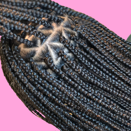 Medium Box Braids