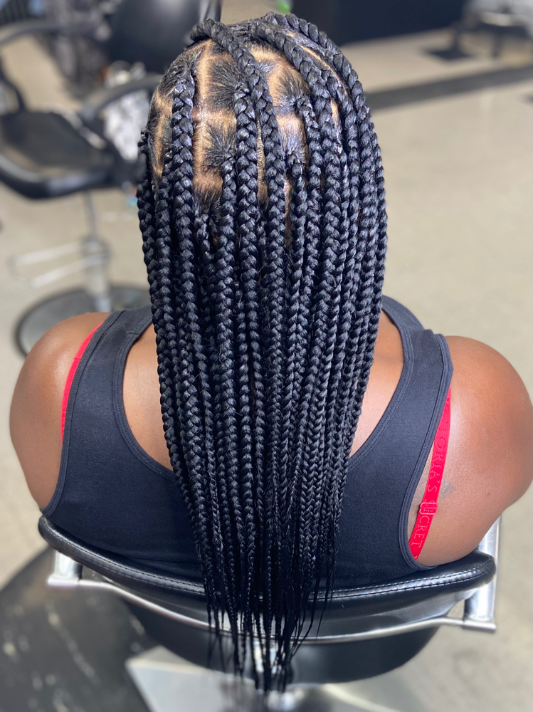 Extra Long Large Knotless Braid
