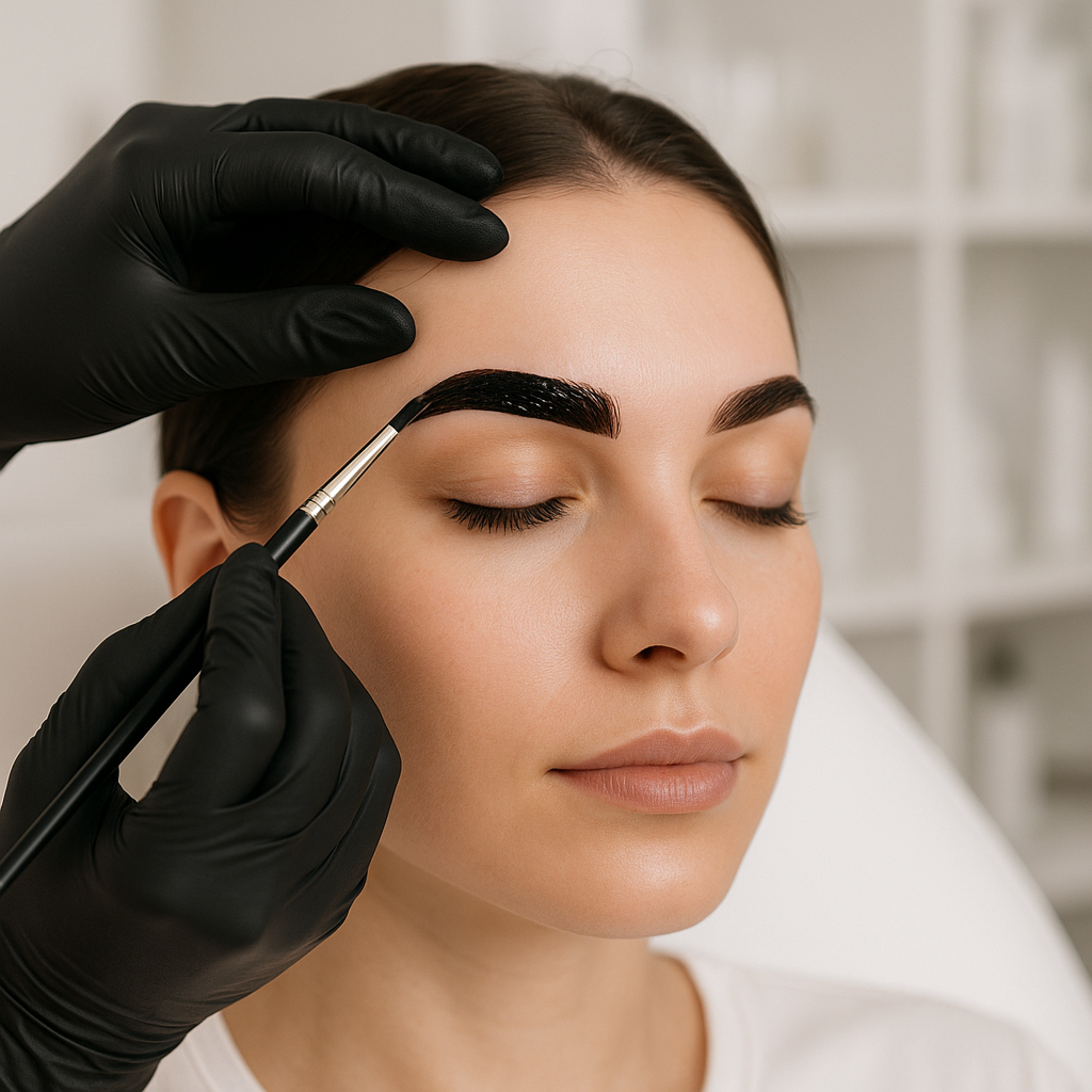 Eyebrow tinting at The Loft by CJR in Ann Arbor, MI
