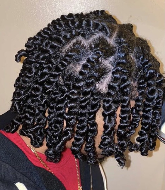 Mens Two Strand Twist