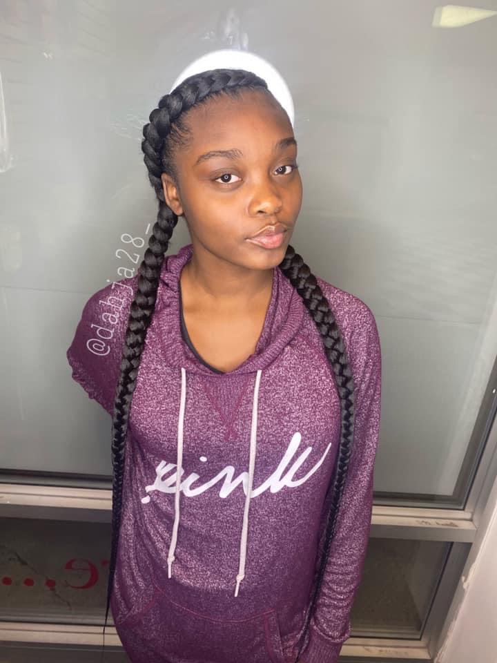 2 Feed-in braids