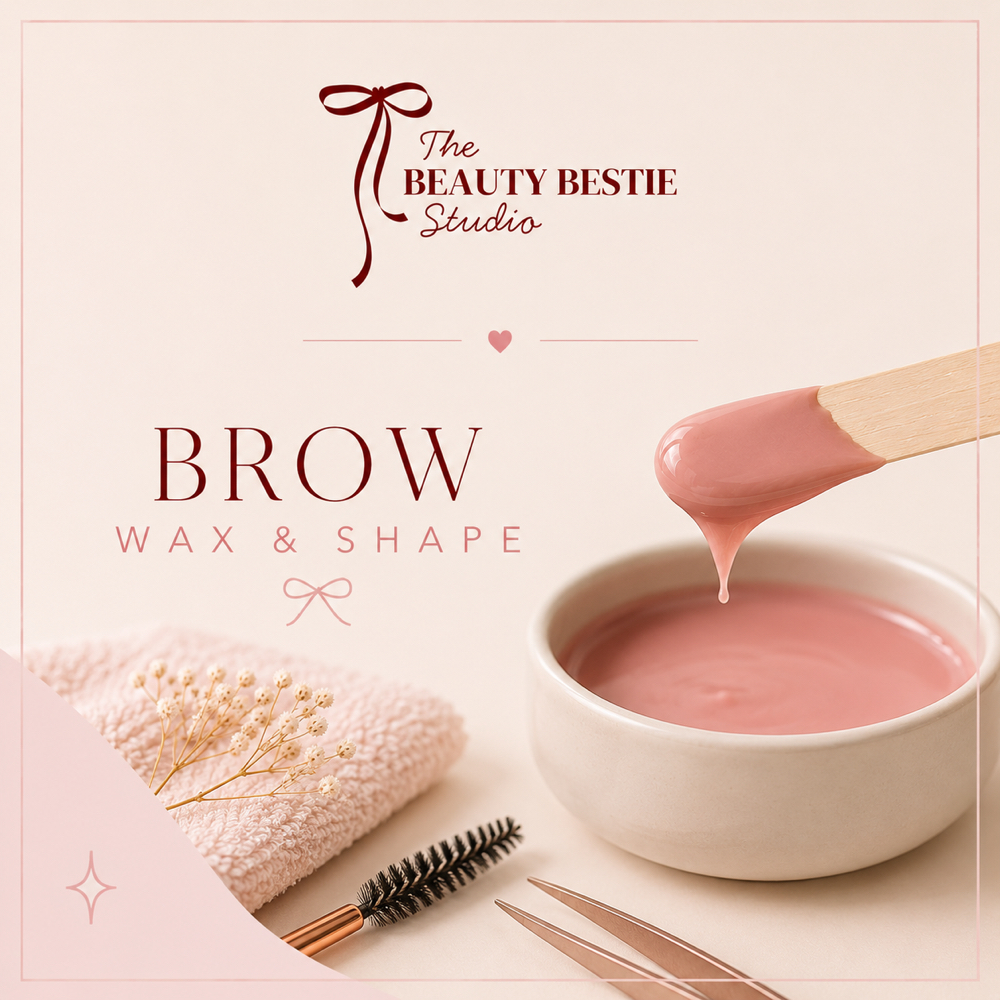 Brow Wax & Shape | Cejas con Cera at The Beauty Bestie Studio in Riverview, FL