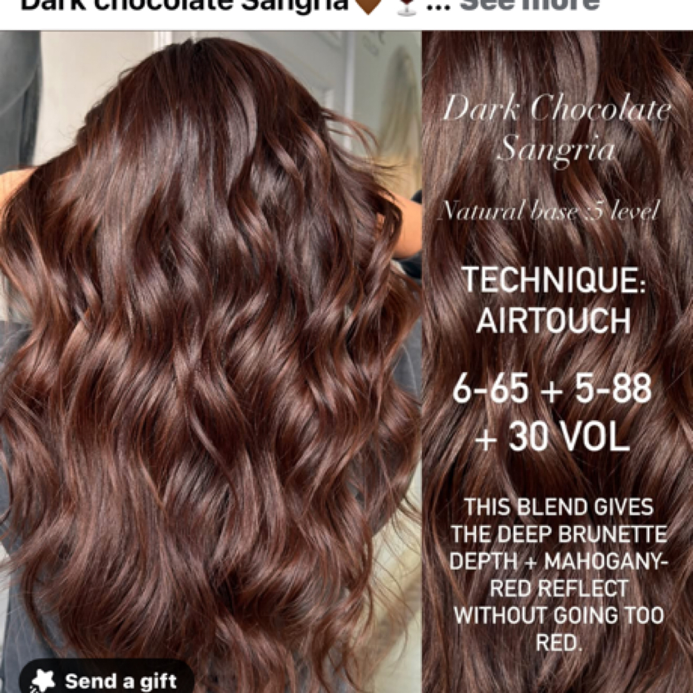 All Over Color at Queenie Hair studio in Tampa, FL