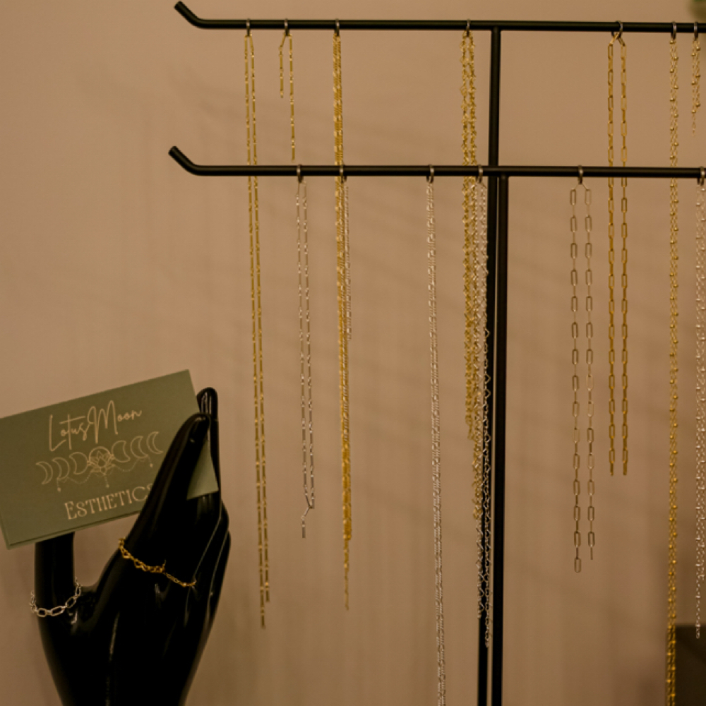 Gold Belly Chain at Lotus Moon Esthetics in Mesa, AZ