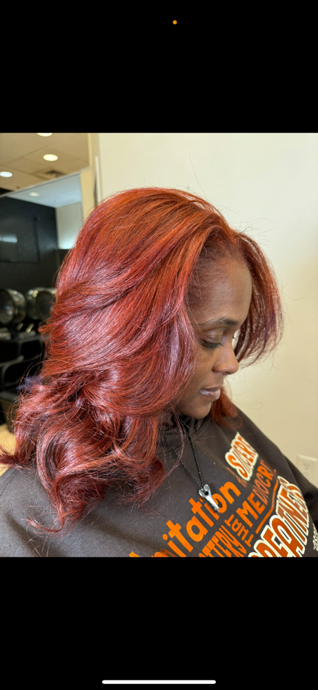 Grey Coverage Root Retouch