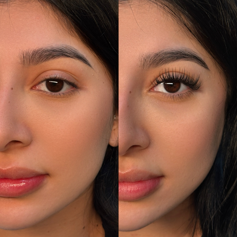 full set of lash extensions