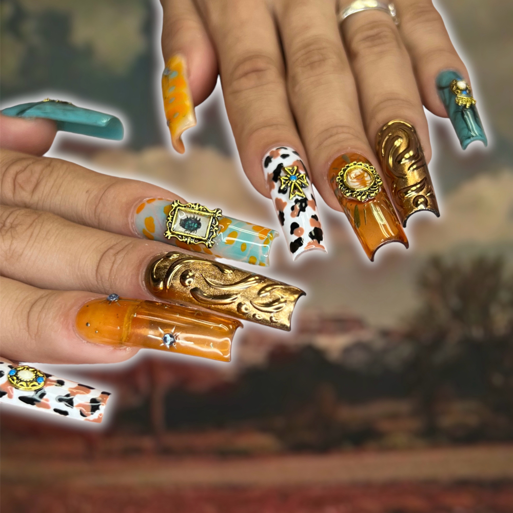 Fatale Freestyle Acrylic Full at Fatale Femmes Salon in Long Beach, CA