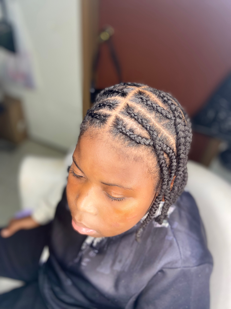 Men/Kids Scalp Braids