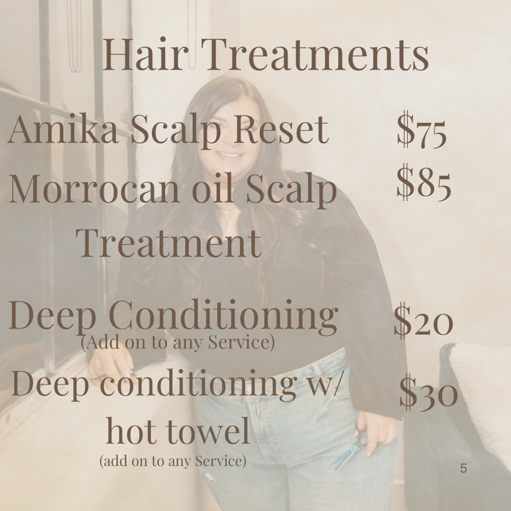 Deep Conditioning W/ Hot Towel