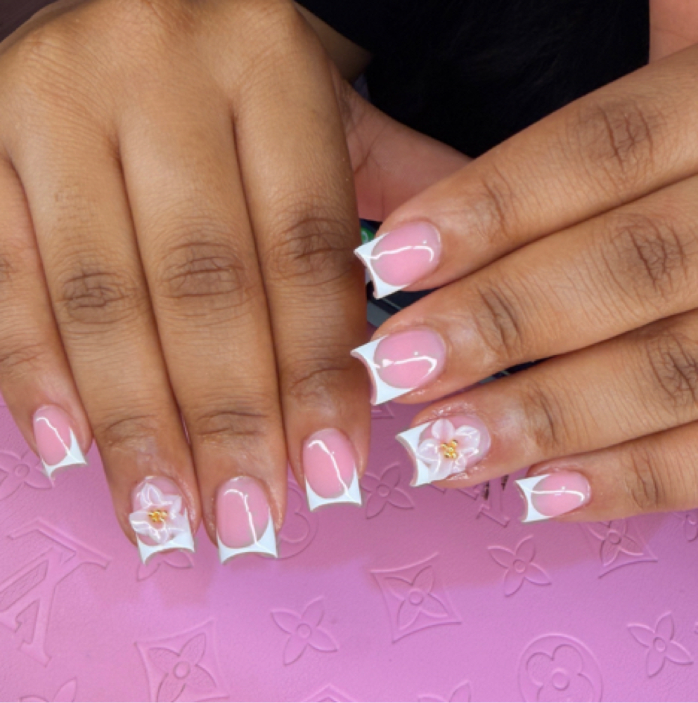 Gel Builder Full Set at NailsByPinkk in paterson, NJ