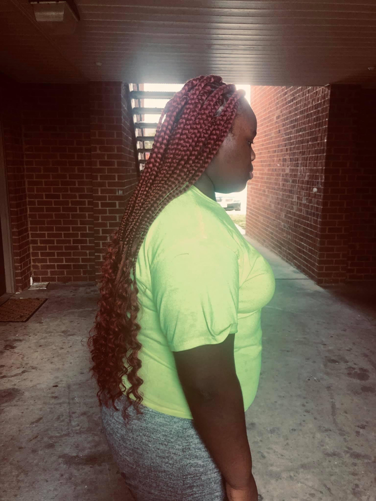 Medium Godess Boxbraids at Braided By UNeeQ in Moundville, AL