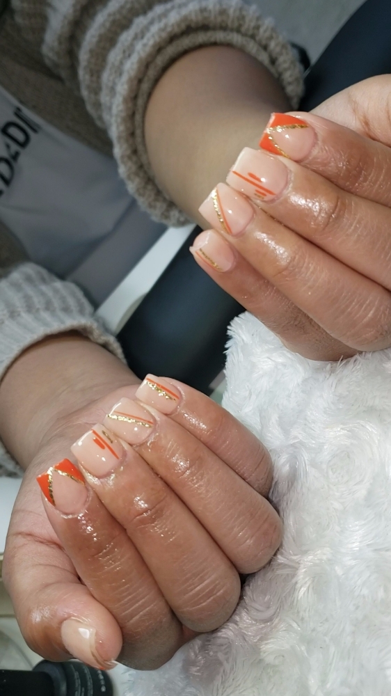 Overlay W/Gel Polish at LuX Beauty Suite in Indianapolis, IN