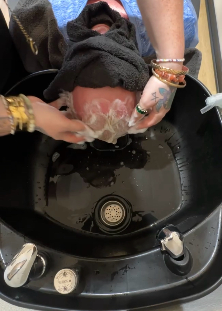 Shampoo w/ Hot Towel at Bearded Lady in Greenville, TX