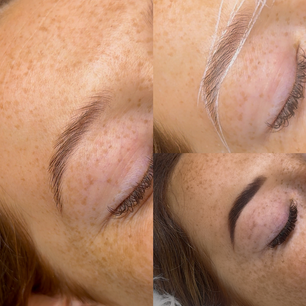 Hybrid Brow Stain at Maci Harrington in Kaplan, LA