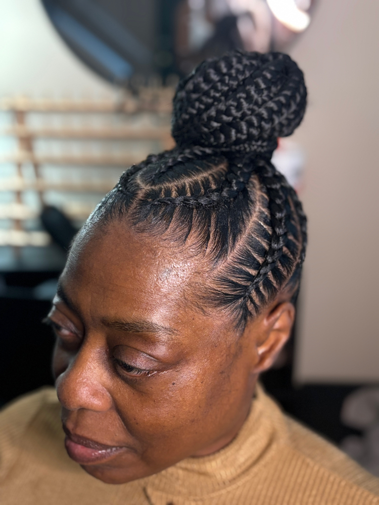 Med/Lg Braided Pony  *8-10 Braids* at Styles By Lacci in Glendale, AZ
