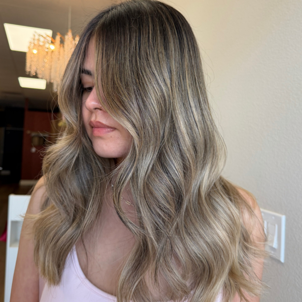 Blonde Custom Color at HairByBriannaRae in Clovis, CA