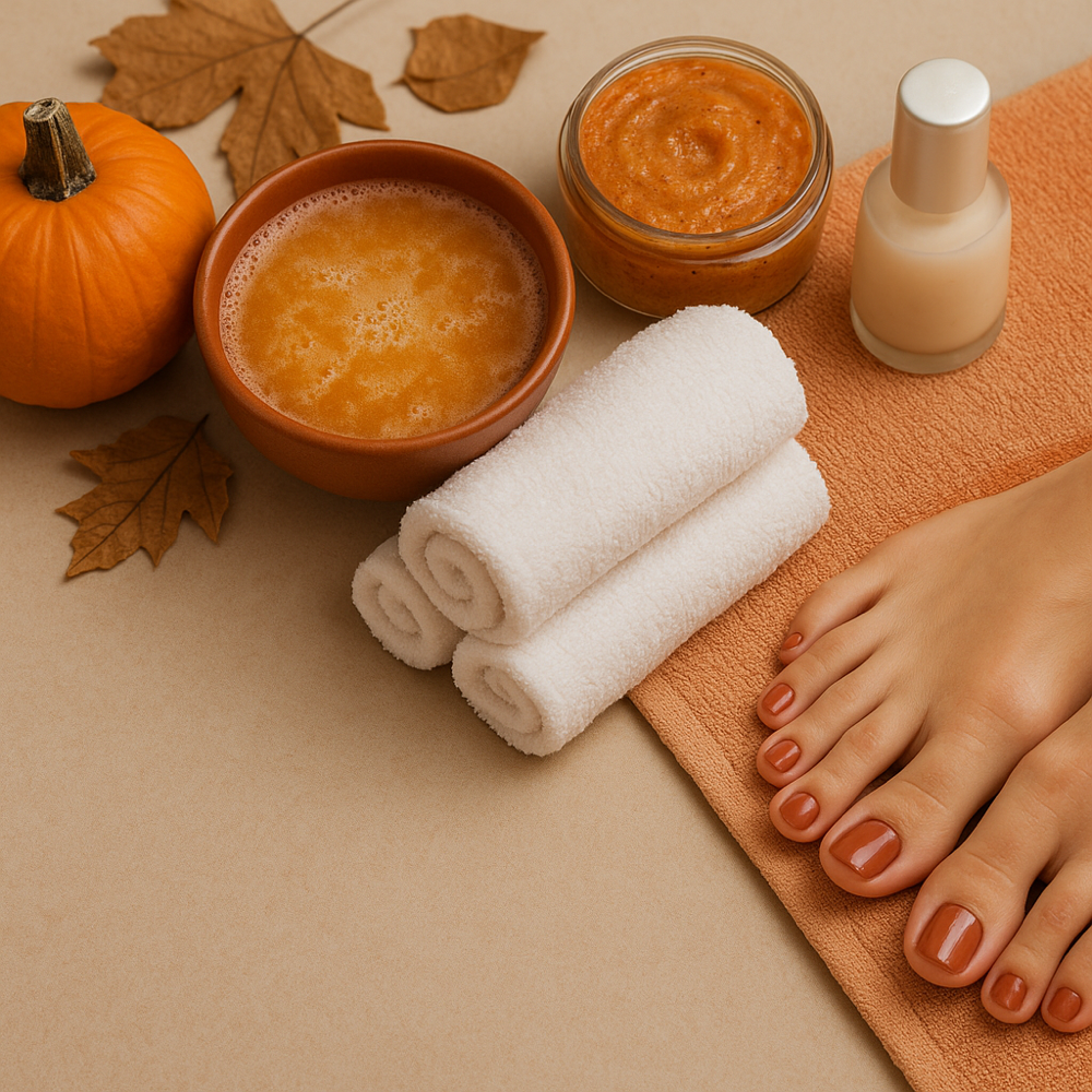 LIMITED TIME PUMPKIN SPICE PEDICURE