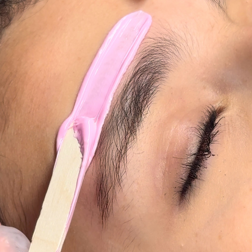 Eyebrow wax