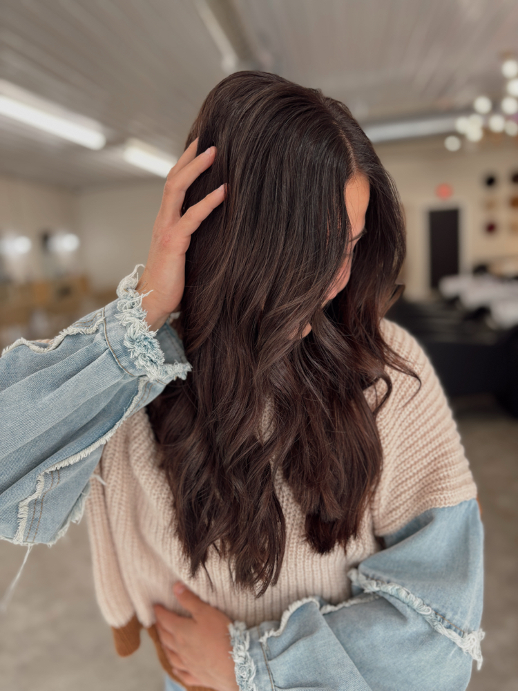 Root Retouch + Haircut