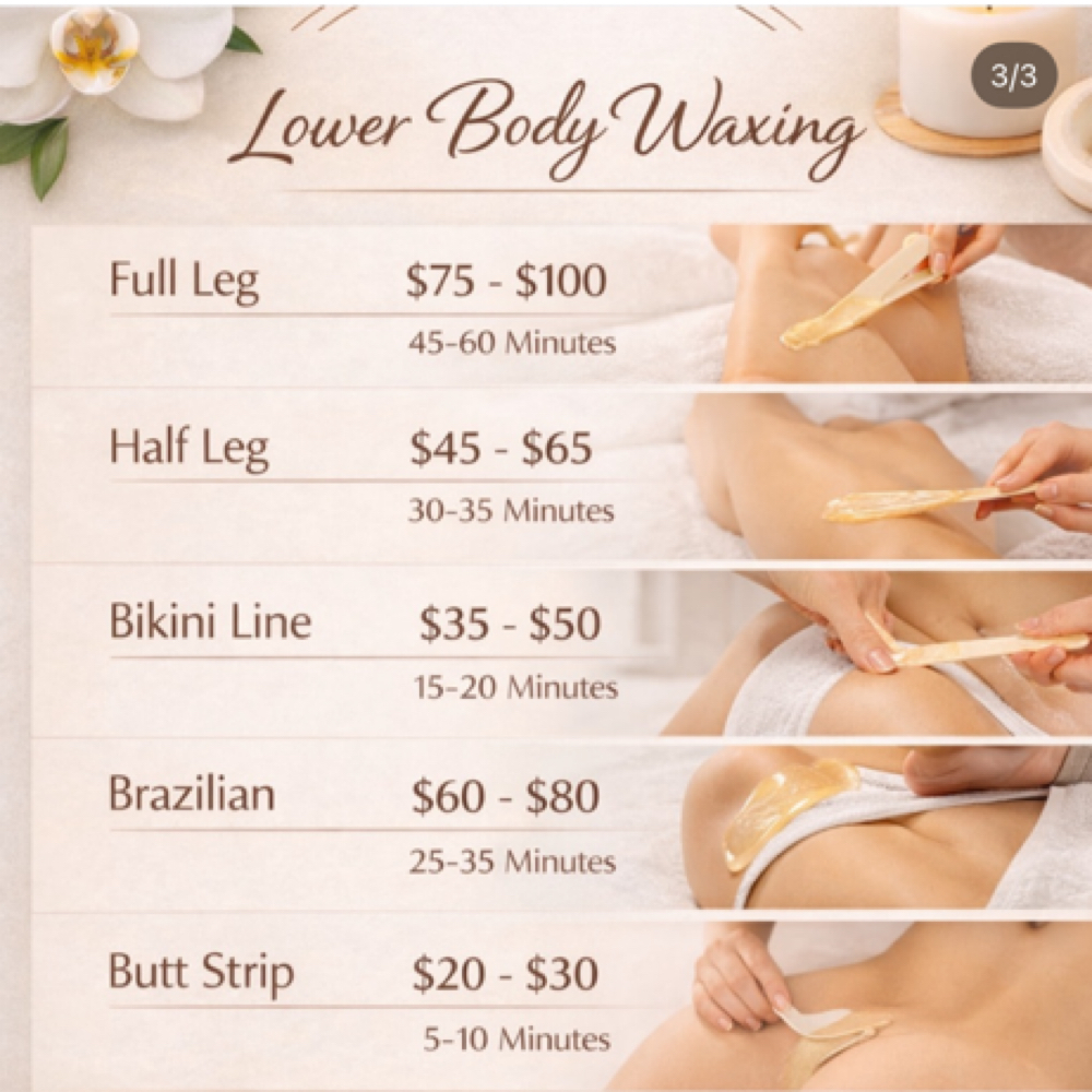 Butt Strip Wax at Cataleya's Nail Salon and Boutique in Phoenix, AZ