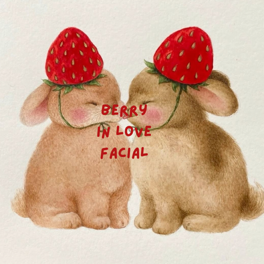 berry in love facial ⋆｡‧˚ʚ🍓ɞ˚‧｡⋆