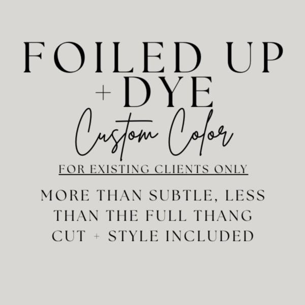 Partial Custom Color at TaylorMadeHair Co in Anchorage, AK