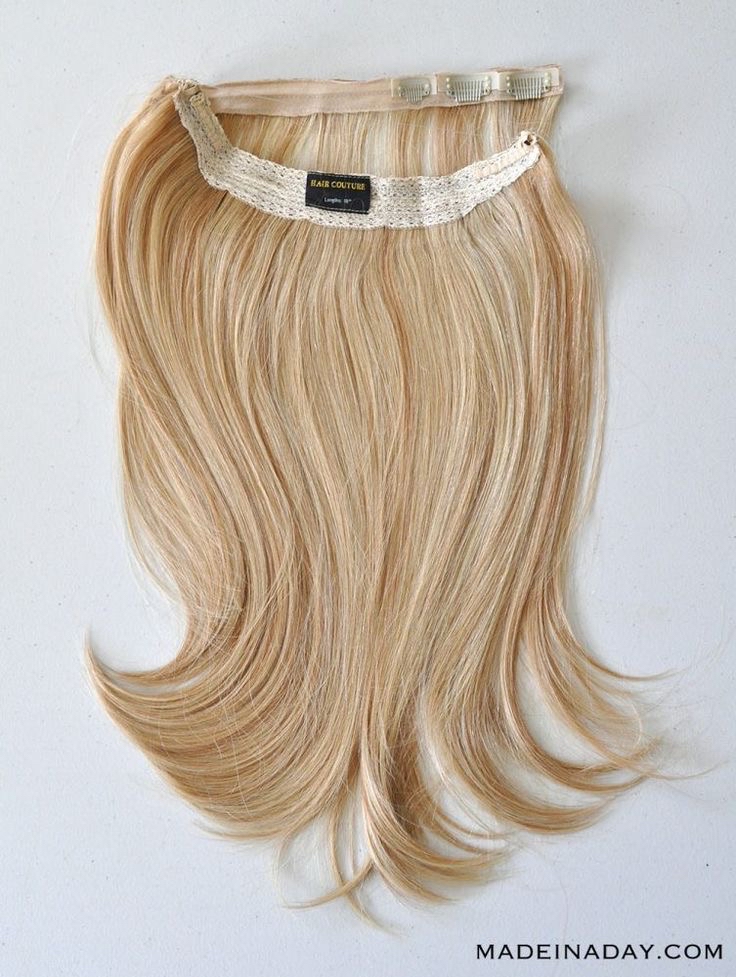 Hair Extensions Color Application
