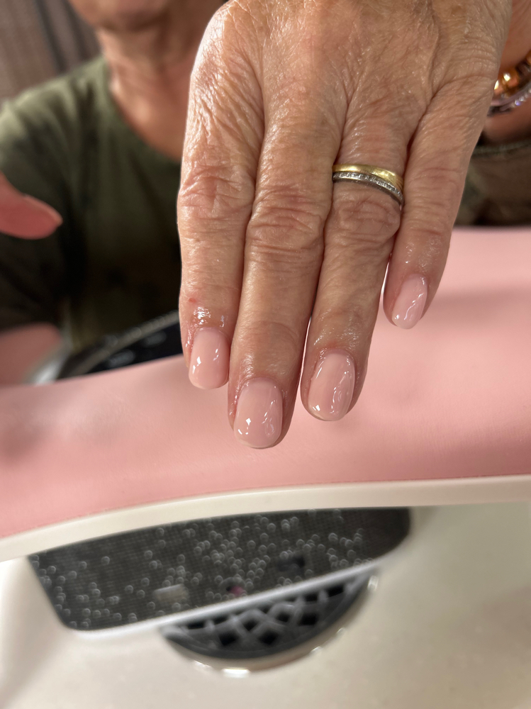 Builder Gel Nail Overy at Nails by Nessa in Auburn, WA