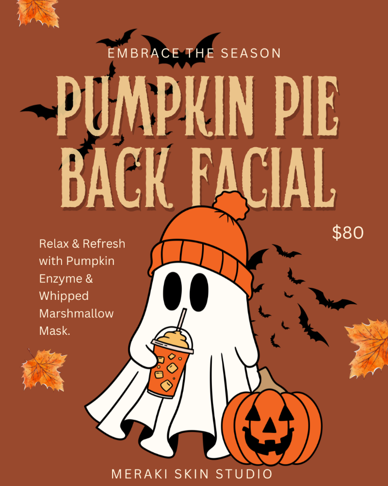 Pumpkin Pie Back Facial 🎃