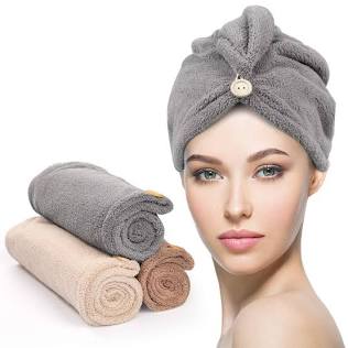 Microfiber Hair Wrap - Reusable