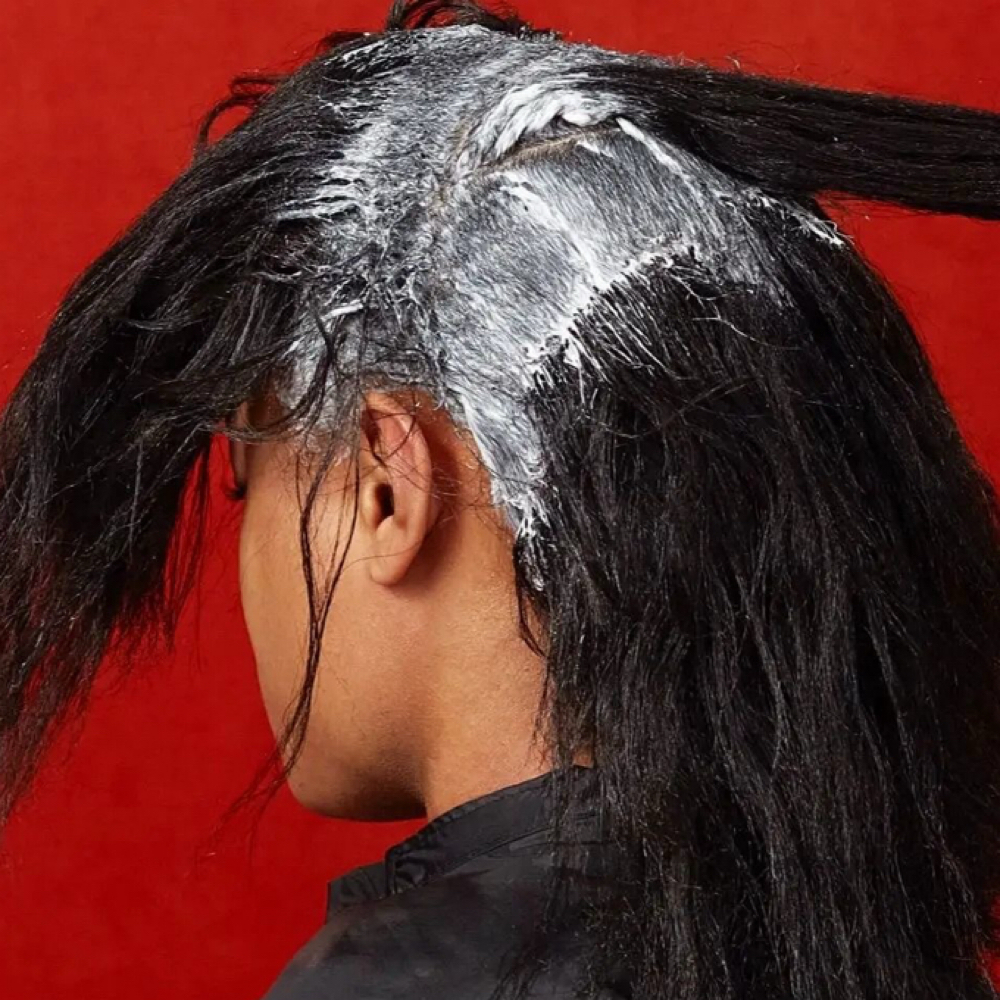 Relaxer (only) at Dania's Dominican Beauty Salon in Hicksville, NY