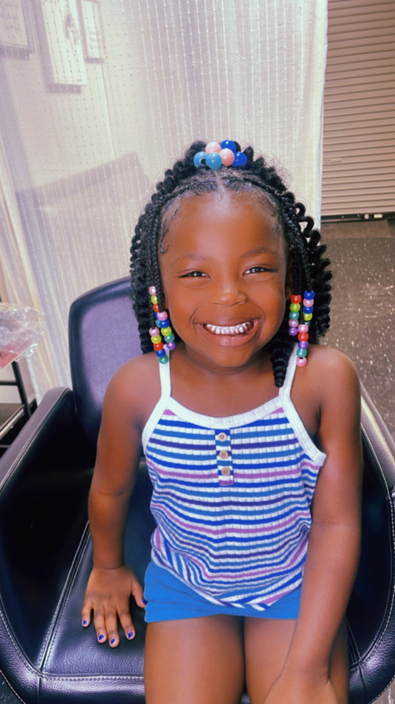 Kids Braids With Natural Hair