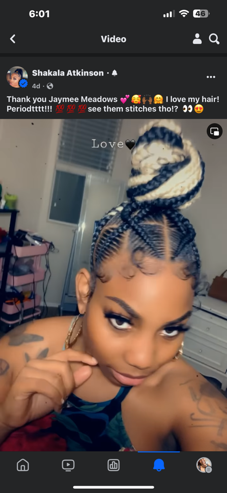 X Stitch Bun