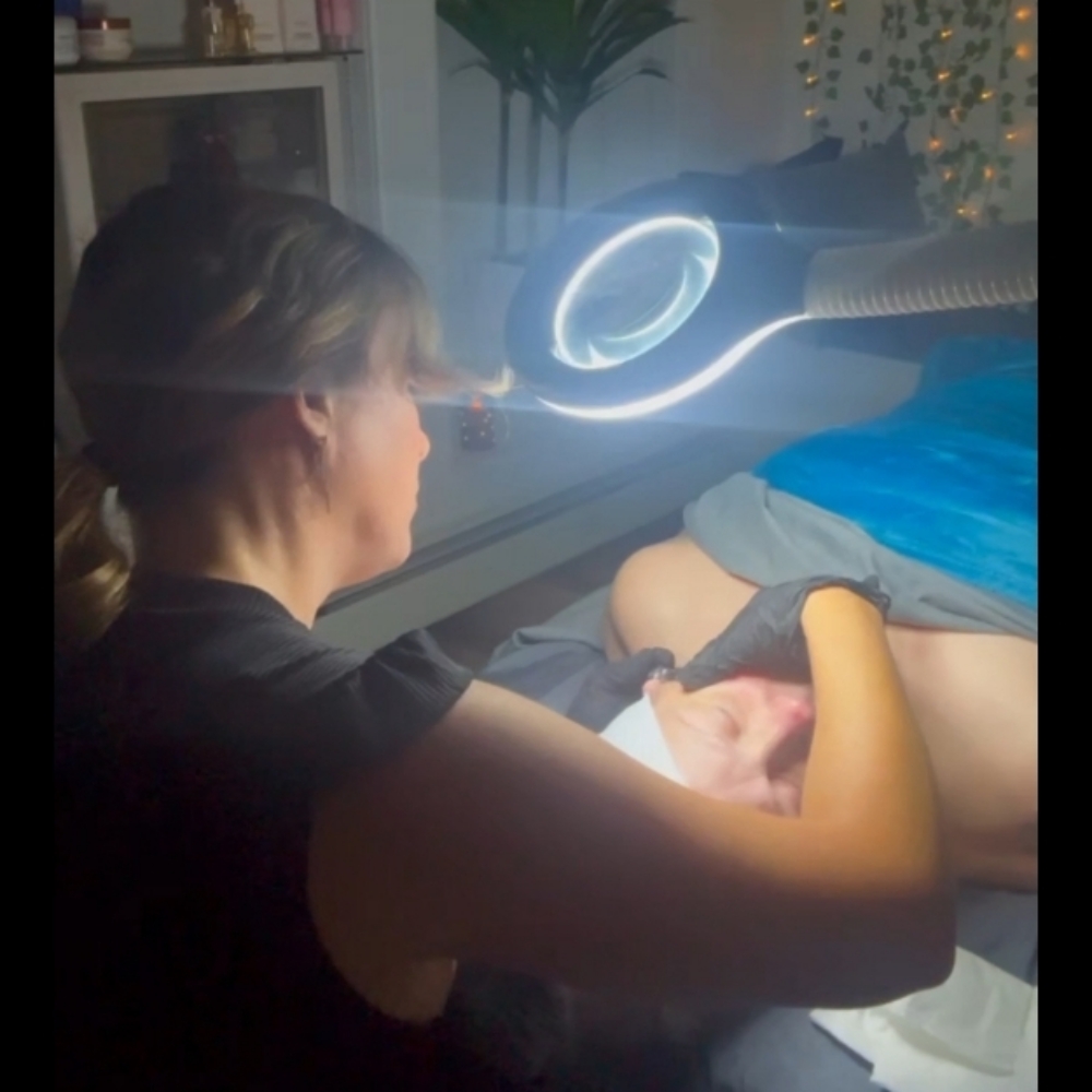 1hr Customized Facial W/dermaplane at Luminous Vibes Beauty Lounge in Wareham, MA