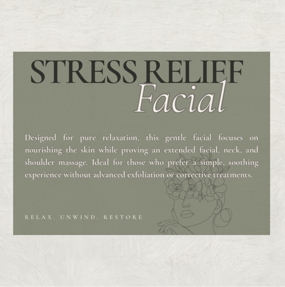 Stress Relief Facial Massage at Intention Studio in Redding, CA