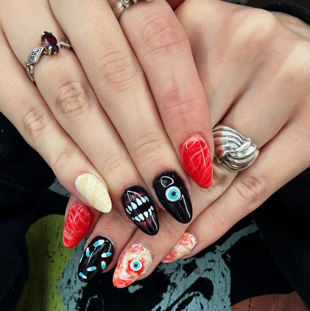 Freestyle Nail Art at Nymphatic Nails in Norman, OK