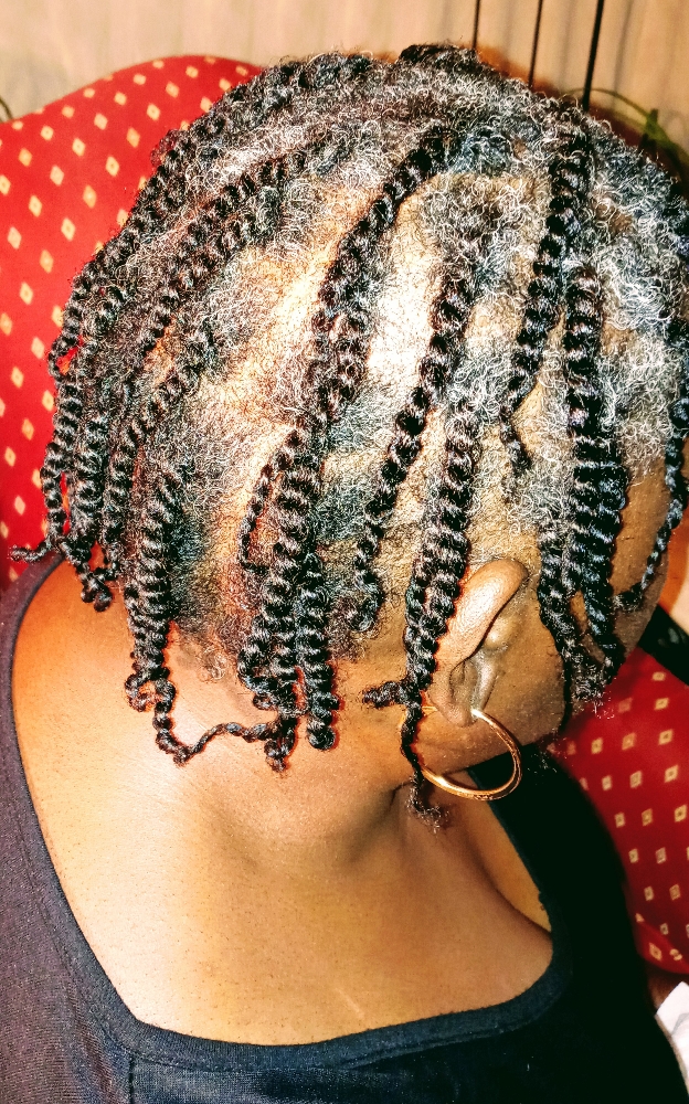 Two Strand Twist Out