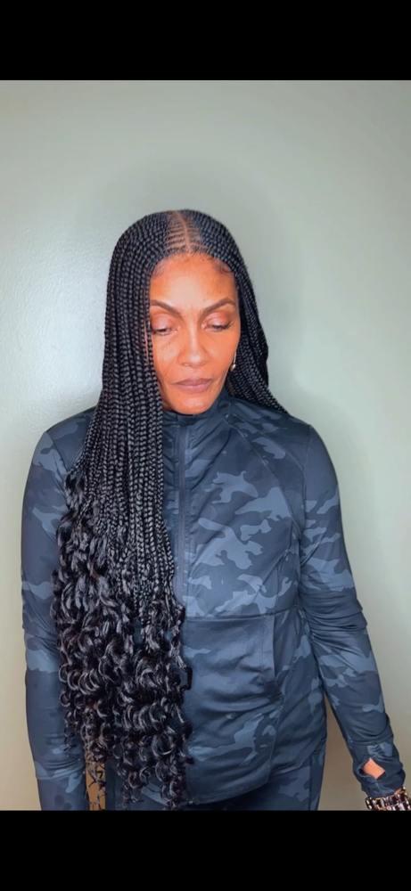 3 Layer Fulani Braids