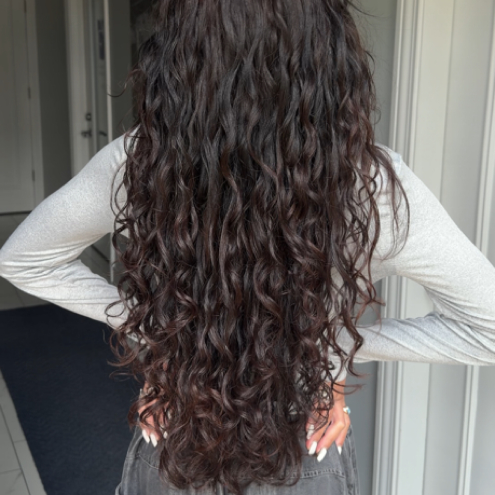 Custom Curly Style (med-long) at Curls by Alyssa Jean