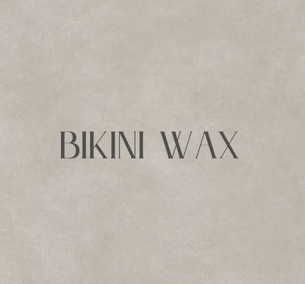 Bikini Wax