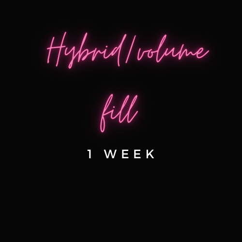 1 week Fill (Hybrid & Volume)