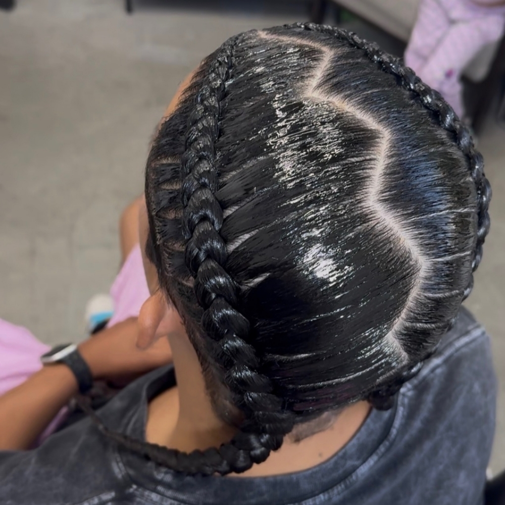 2 Braids : (Full Head) at JayBug Braids & Styling in Pomona, CA