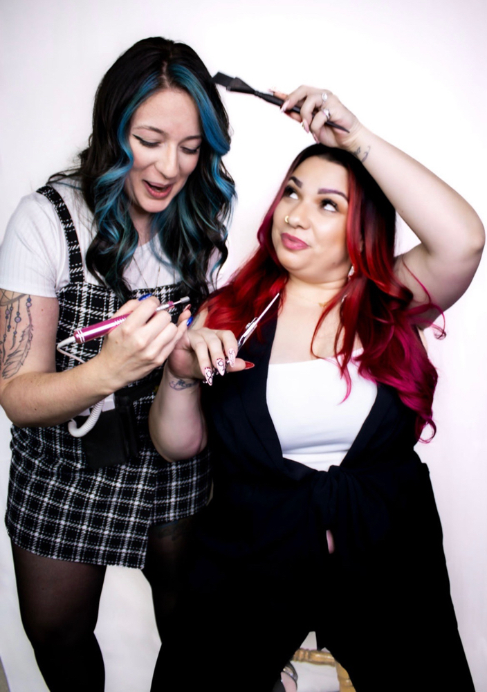 DUO -Hair & Nail  Seperate bookings at Bombshell Beauty Bar @Evince salon in Vancouver, WA