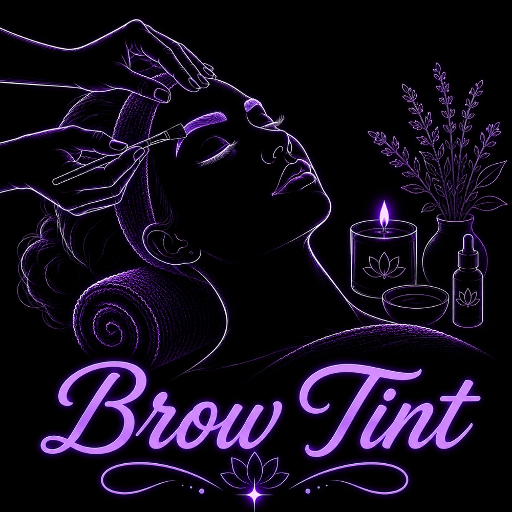 Brow Tint at Serenity Glow Esthetics in Texas City, TX