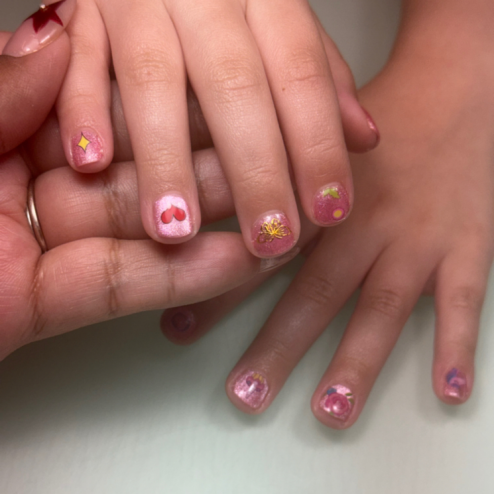 Kids Manicure at Wonderland Nailz in Wichita, KS