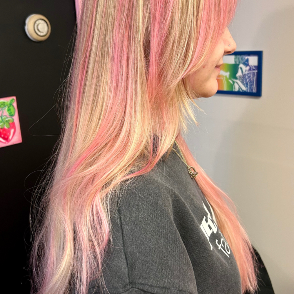 Full Highlight at Megan Makes Manes in Brewer, ME