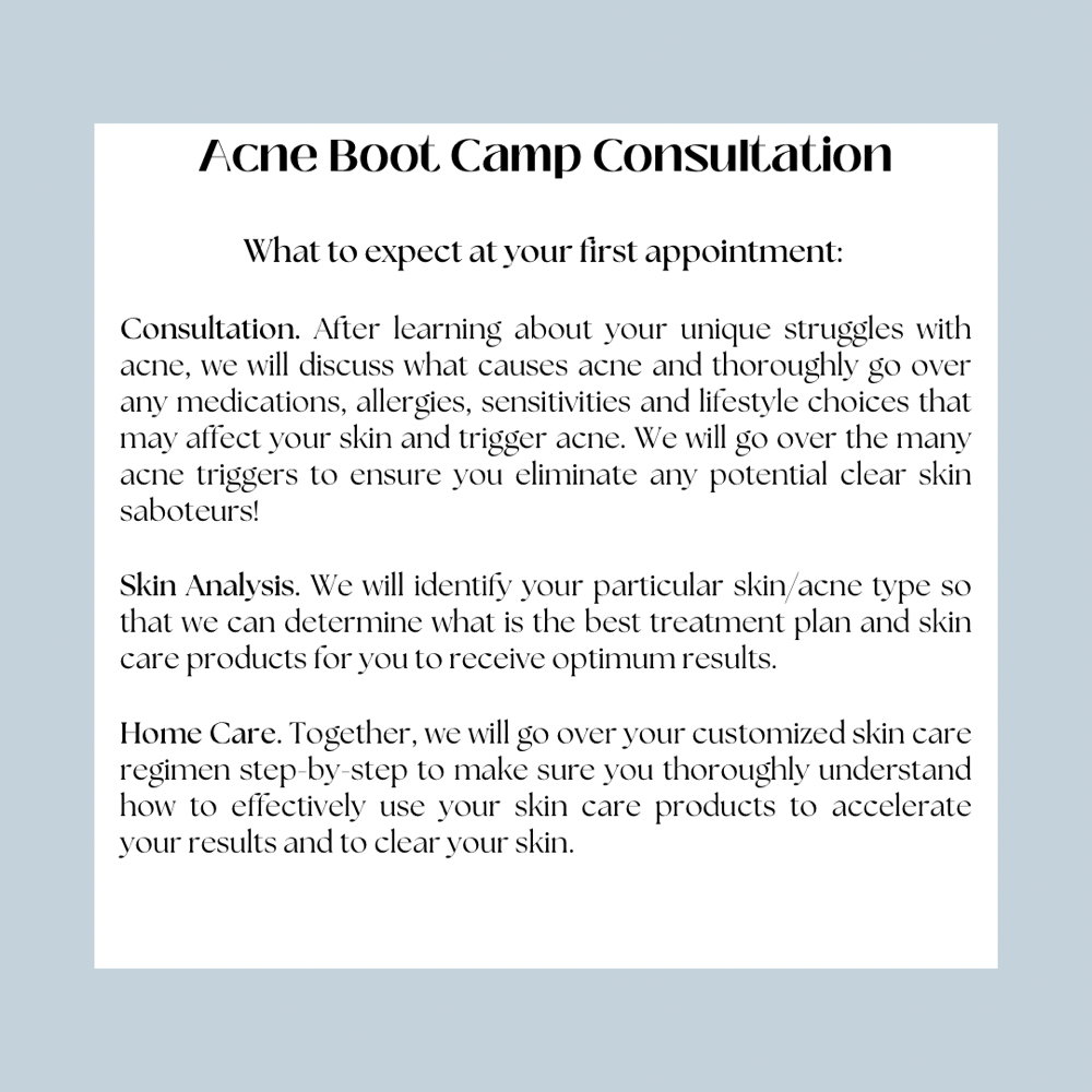 Acne Consultation