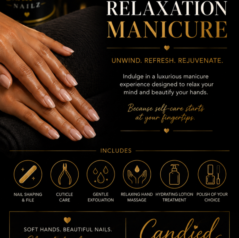Relaxation Manicure at Candied Nailz in Bowling Green, OH
