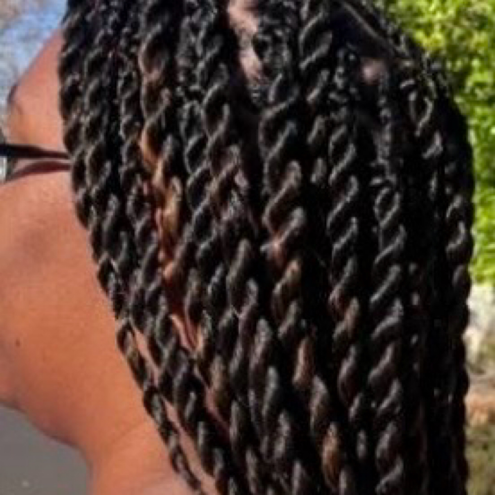 Medium Honey Twist at HoneyBraidz N Spa, LLC in Mesa, AZ