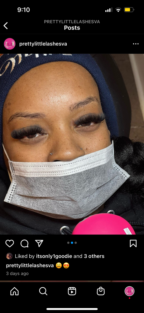 Volume Eyelash Extensions
